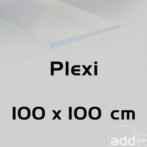 Plexi  –  100x100cm