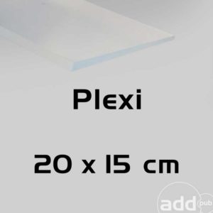 Plexi  –  20x15cm