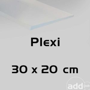 Plexi  –  30x20cm