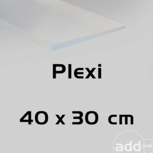 Plexi  –  40x30cm